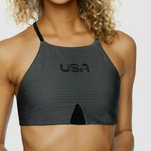 Hurley USA Phantom High Neck Surf Top